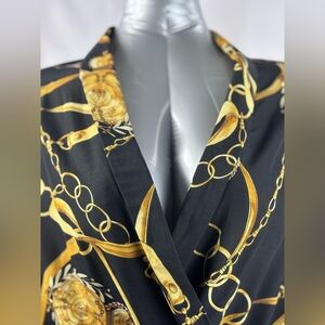 Plus size Chain Print Body Suit